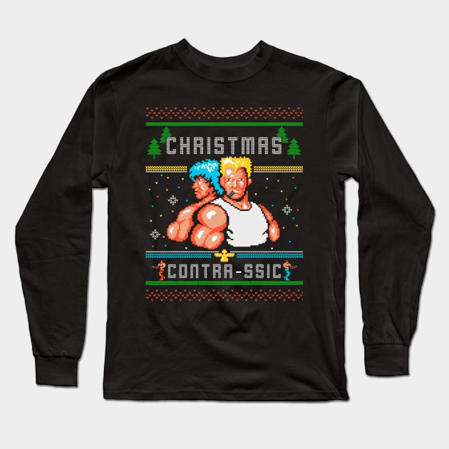 Christmas Contrassic Long Sleeve T-Shirt by constantine2454